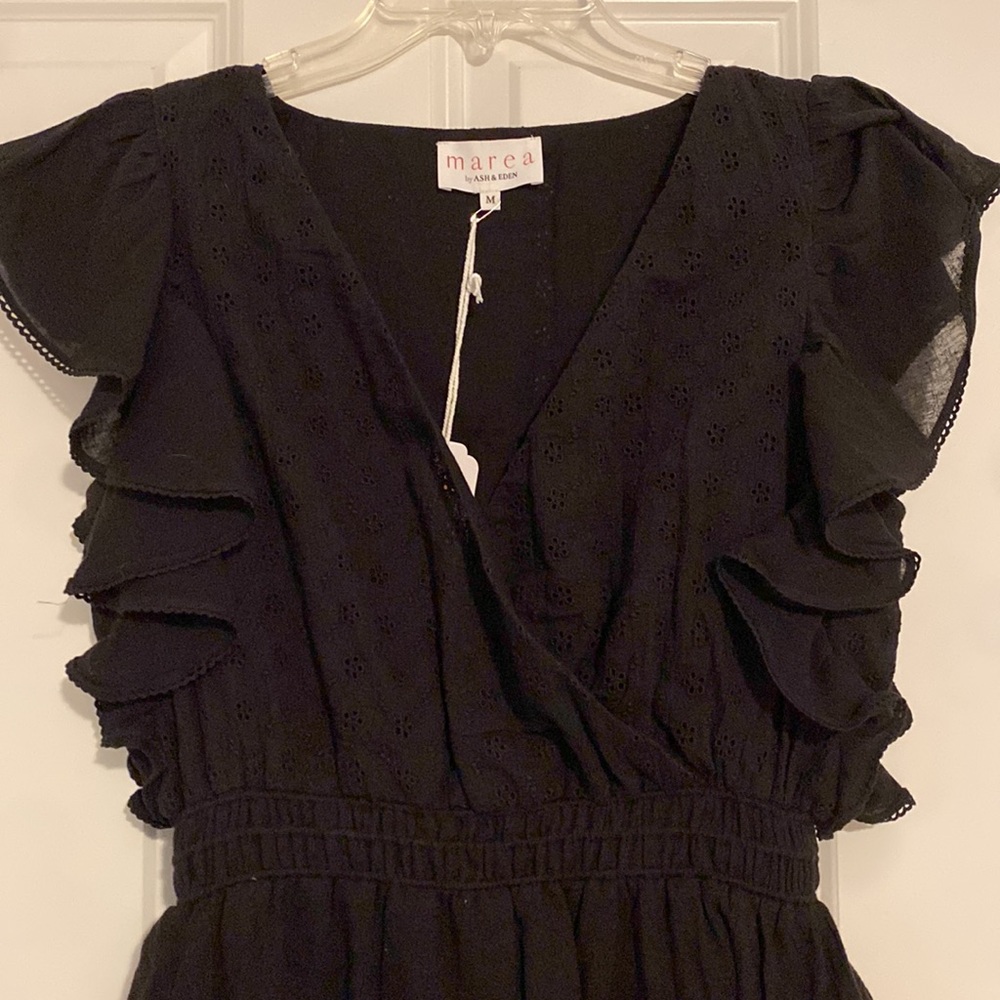 Marea by Liz joy flutter sleeve eyelet dress